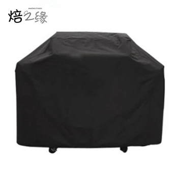 

7 Sizes Black Waterproof Bbq Cover Outdoor Rain Barbecue Grill Protector For Gas Charcoal Electric Barbeque Grill