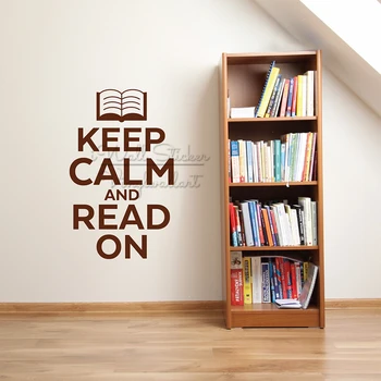 

Keep Calm And Read On Quote Wall Sticker Motivational Keep Calm Read On Wall Quote Decal Removable Vinyl Wall Lettering Q312