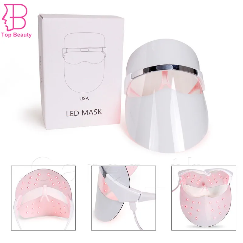 TOP BEAUTY Electric EMS Light Photon Therapy Ultrasonic Body Slimming Massage Face Skin Care Lifting Weight Loss Beauty Device