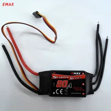 4 pcs EMAX simonk 20a esc zangão multirotor quadcopter brushless controle de velocidade para modelos rc peças FAV