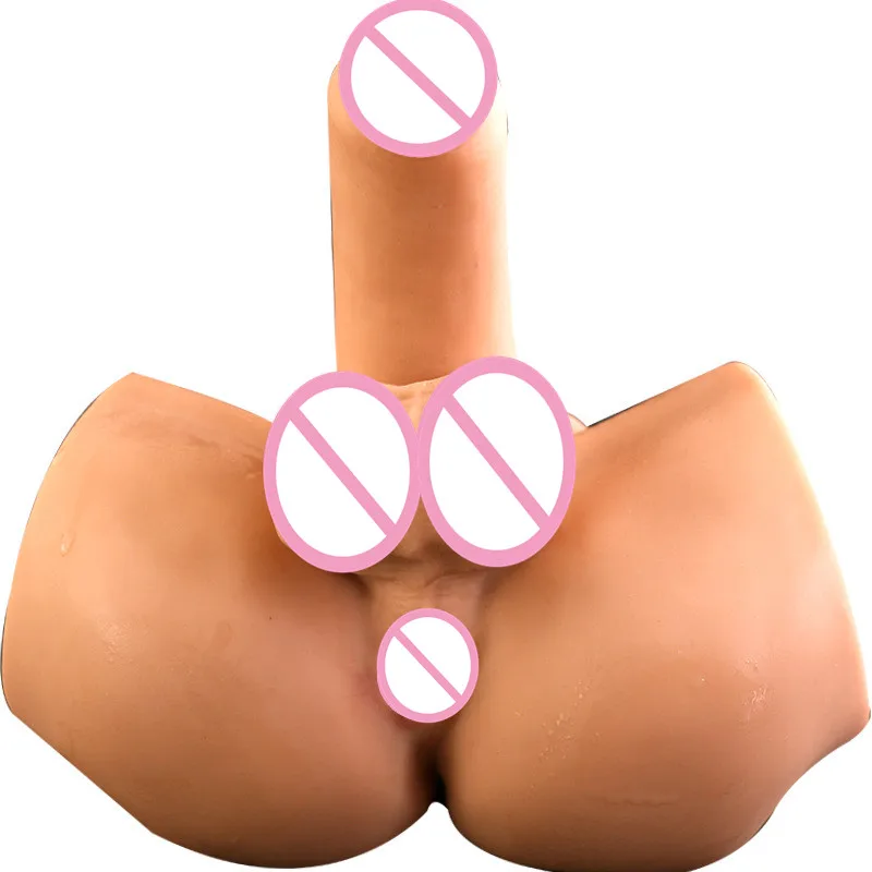 Мужская сексуальная кукла TPE Big Ass дилдо Реалистичные Penis куклы для мастурбации с