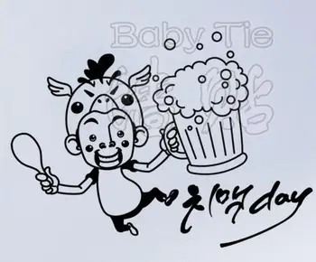 

Beer Shop Wall Sticker Beer fried chicken Shop Beer Cups Drinks Art Wall Decal Sticker Beer Pub Bar Shop Window Glass Decoration