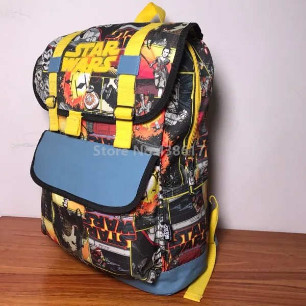 Новые Звездные войны The Force Awakens рюкзак школьные ранцы для мальчиков Дети начальной школы рюкзак для студентов рюкзак