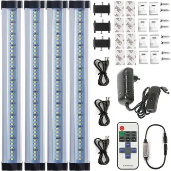 

led under cabinet light wireless dimming Kitchen Light plug in kit 12W Slim lamps Hard Wired Led Linear Bathroom