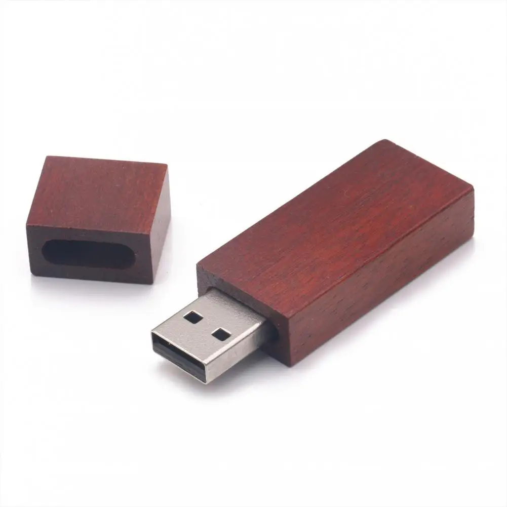 Деревянный USB флеш накопитель Redwood Batten Pendrive 128 M/256 M/512 M/1G/2G/4G/8G/16G U дисковая карта