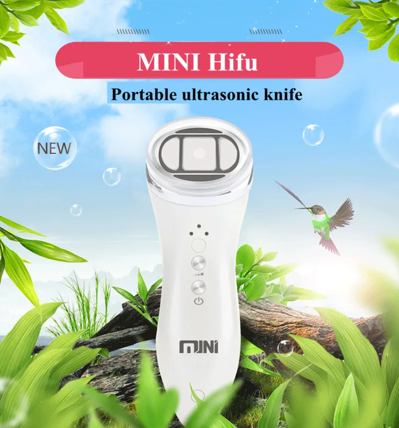 Rápida e Tempo Curto do Tratamento para a Pele Rugas dos Olhos 2018 Melhor Presente Maristmas Mini Portátil Hifu Máquina Rejuveantion Pele 7 Beleza e saúde