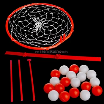 

Headband Hoop Ball Toy Catching Basketball Kid Game Head Strap with 20 Balls #H055#