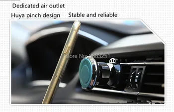

360 Degree Car Holder Magnetic Air Vent Mount Phone Holder Stands for Lada kalina granta priora niva largus samara accessories