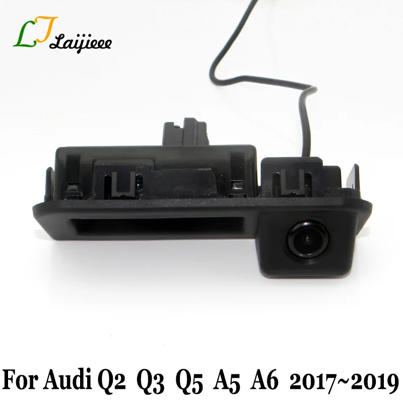 

Car Rear View Camera For Audi Q2 Q3 Q5 A5 A6 2017 2018 2019 / Auto Trunk Handle Parking RearView Camera Reverse Camera
