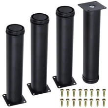 4 шт " или 10" мебель из нержавеющей стали ноги мебель ноги модернизированные утолщенные ножки полки диван стол Кухня регулируемые ножки