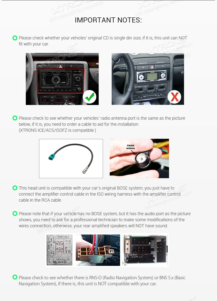 XTRONS " Android 9,0 автомобильный Радио dvd-плеер для Audi A4 S4 RS4 2002 2003 2004 2005-2008 SEAT Exeo gps навигация DAB OBD wifi FM