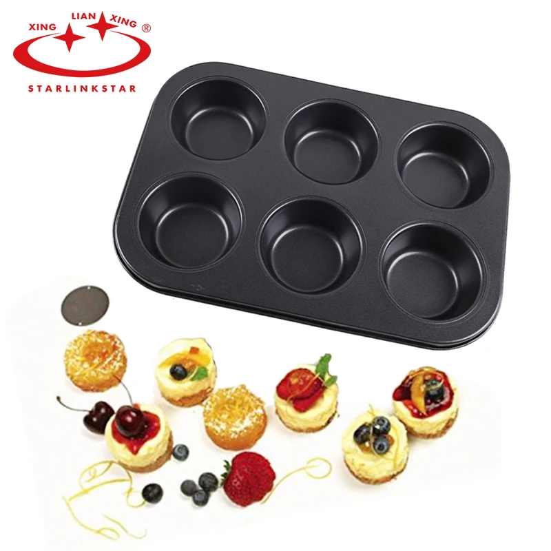 Buy 2017 New 6 Cups Nonstick Muffin Pans and Cupcake