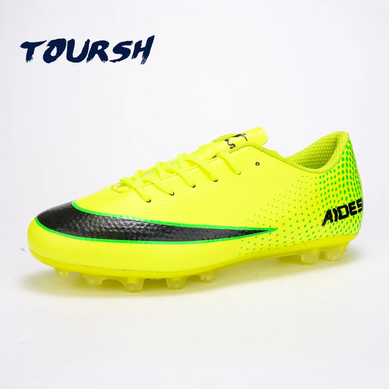 Image TOURSH 2017 Long nail football shoes New Origina Football Shoes Men Indoor Soccer Shoes Soccer Cleats Chuteiras Football Shoes