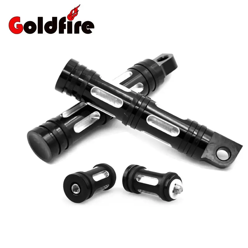 

1 Set Deep Cut Motorcycle Footrest Pedal Foot Pegs And Gear Shifter Peg For Harley Sportster Touring Dyna Softail Custom 2 Color