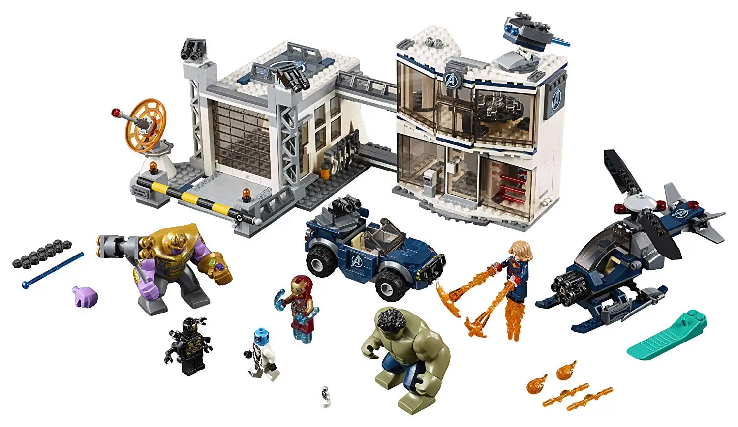 Marvel Avengers Endgame Compound Battle Building Kit Block Toys compatible with Legoings 76131