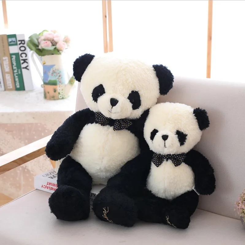 Кавайная панда, плюшевая игрушка, плюшевое животное, мультяшный подарок, детский подарок на день рождения, украшение для дома