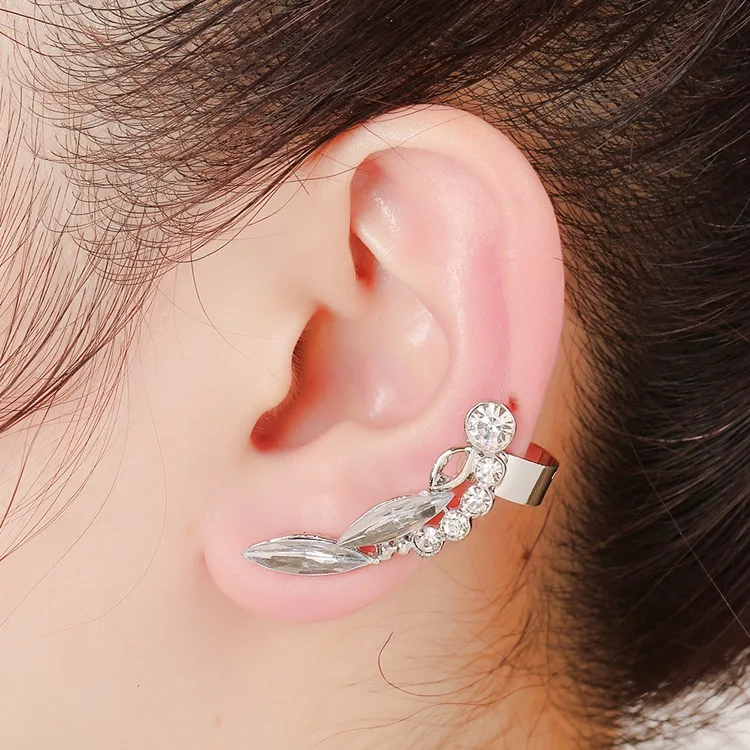 The new earclip alloy ear clip fashion all match unilateral ear hanging