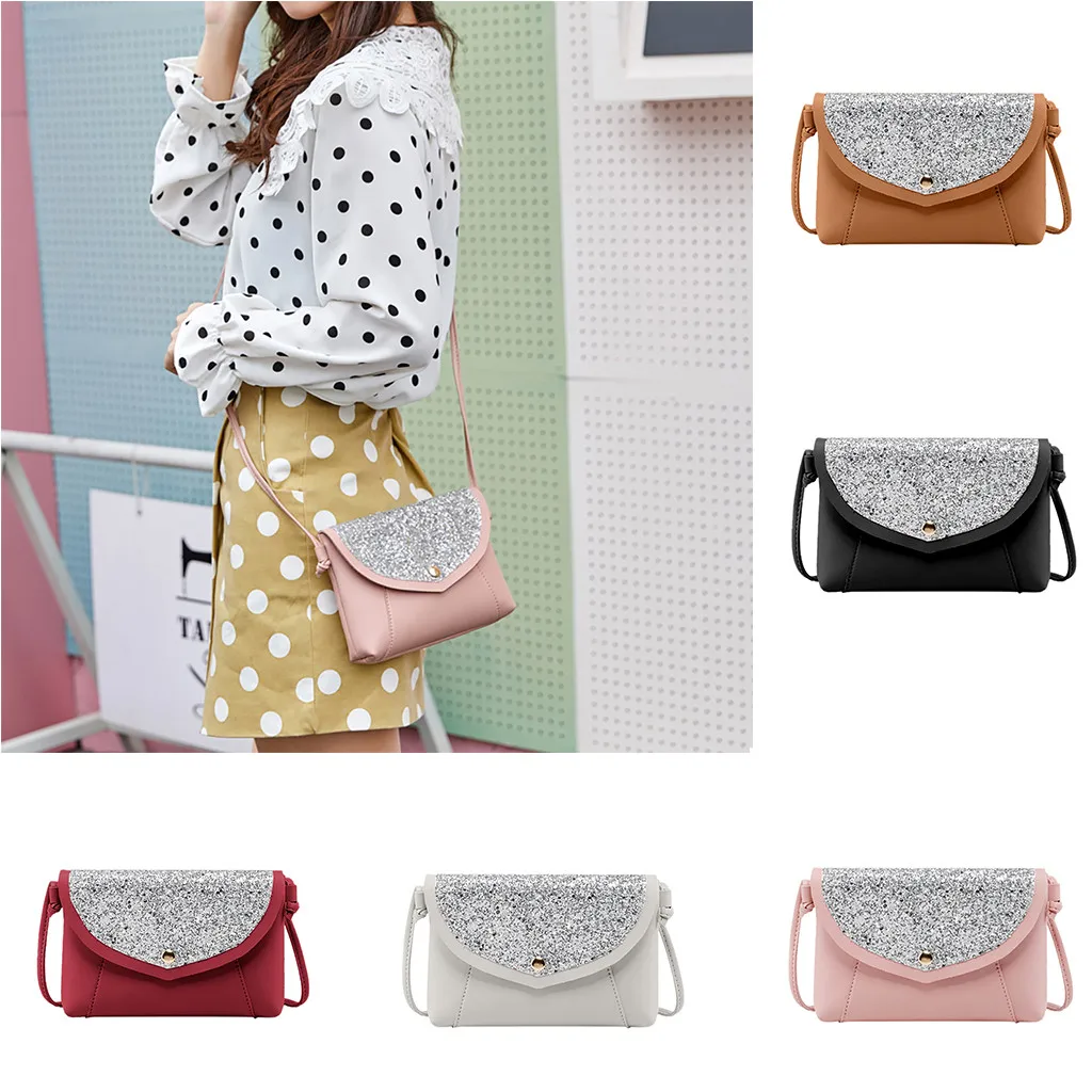 

2019 Fashion Women Sequin Chain Summer Evening Party Bag Crossbody Messenger Shoulder Bag Bolsa Feminina Pequena Da Mini 50