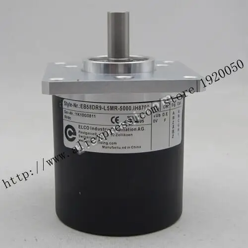 

EB58DR9-L5MR-5000.IH8700 Elco ELCO 5000 line rotary encoder shaft diameter 9mm