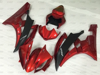 

for YAMAHA YZFR6 2007 Fairing YZFR6 2006 - 2007 Black Red Abs Fairing YZFR6 2007 Fairings