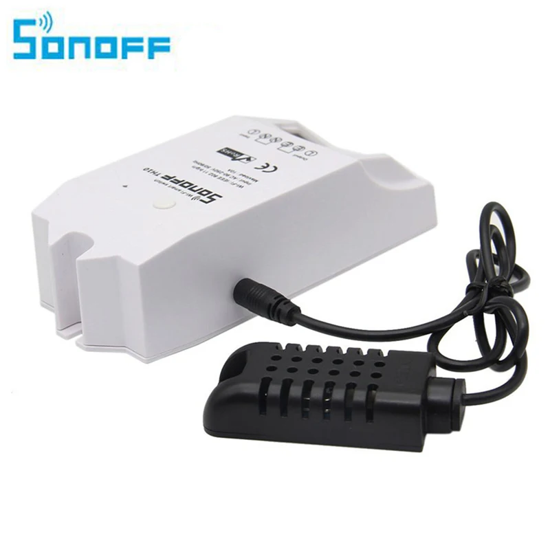 

Sonoff TH16 Home Automation Kit Works Smart Wifi Switch Monitoring Temperature Humidity Wifi Smart Switch With Alexa Google Home