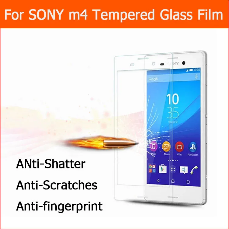 0 33 мм 2.5D Премиум Закаленное стекло пленка для SONY Xperia M4 Aqua E2303 E2333 E2353 Защитная