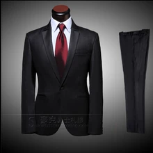 Новая мужская мода формальное платье костюм наборы свадебное платье мужское шелковое платье женское платье галстук(костюм+ брюки)/