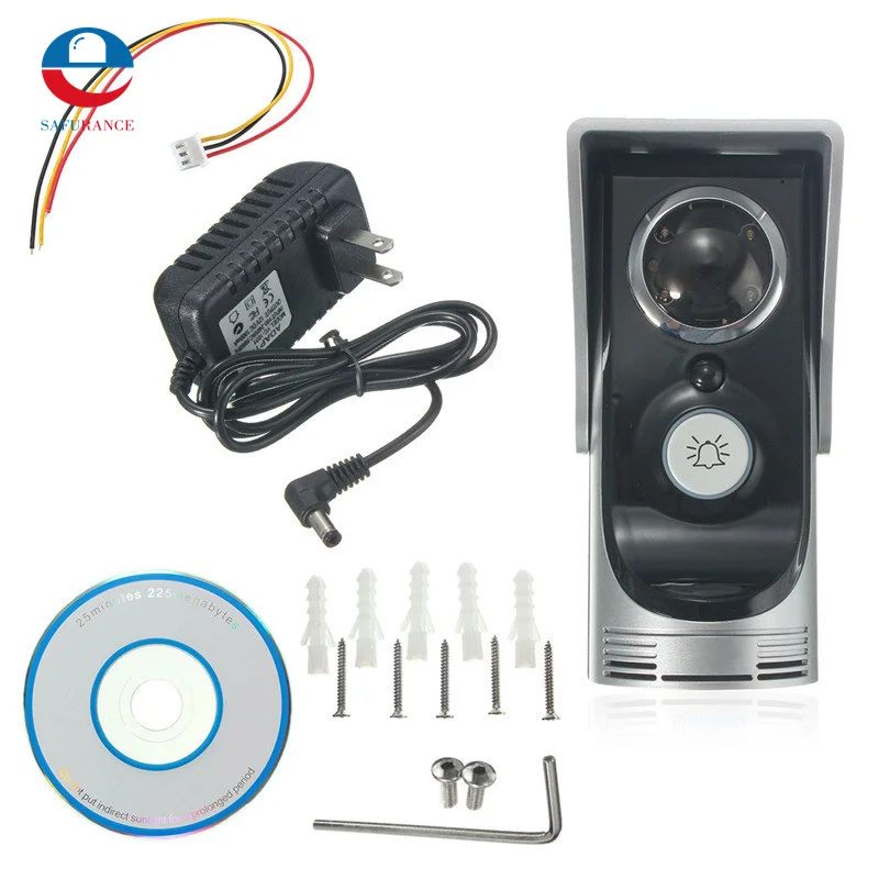 

Durable Quality Home Security Wireless WiFi Smartphone Remote Video Camera Doorbell Rainproof New Arrival Free Shipping