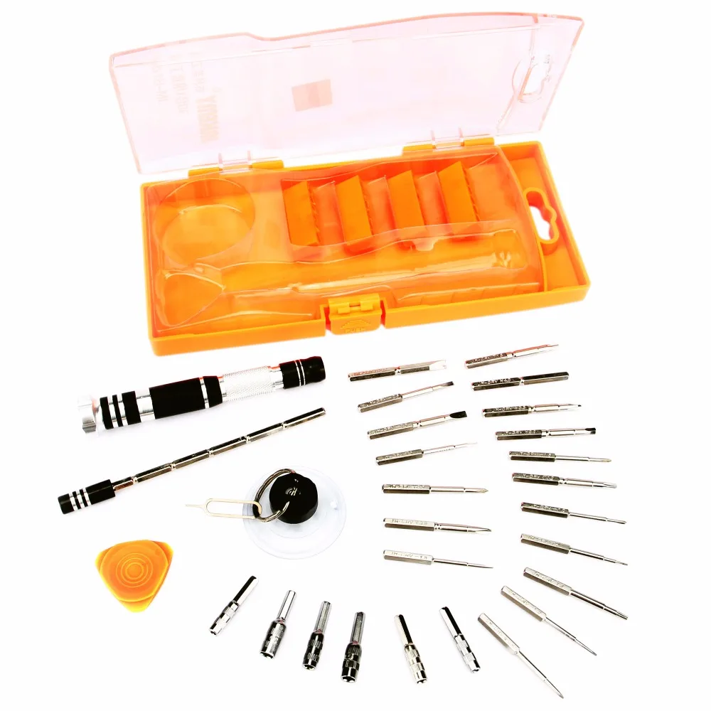 JAKEMY 29 in 1 Deep Screwdriver Hole Precision Screw Driver Bits Multitool Kit for Repairing Disassembly Mobile Phone Tool Set JAKEMY 29 in 1 Deep Screwdriver Hole Precision Screw Driver Bits Multitool Kit for Repairing Disassembly Mobile Phone Tool Set