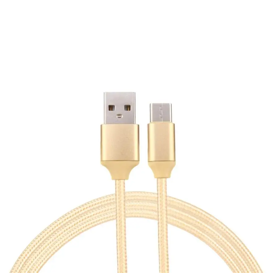 Плетеная алюминиевая фотовспышка HL 2017 3M 2A USB 3 1 Type C для передачи данных и