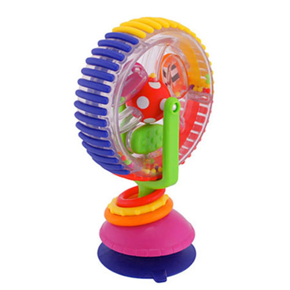 Baby Toy Three-color model Rotating Windmill Stroller Dining Chair Educational Toy with Suction Cup Educational Toys For Babies Baby Toy Three-color model Rotating Windmill Stroller Dining Chair Educational Toy with Suction Cup Educational Toys For Babies