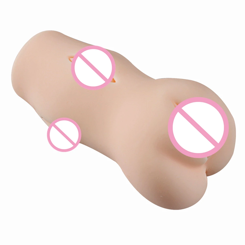 NoEnName Null masturbator for men 4D Male Masturbators Realistic Vagina font b Pussy b font Masturbation