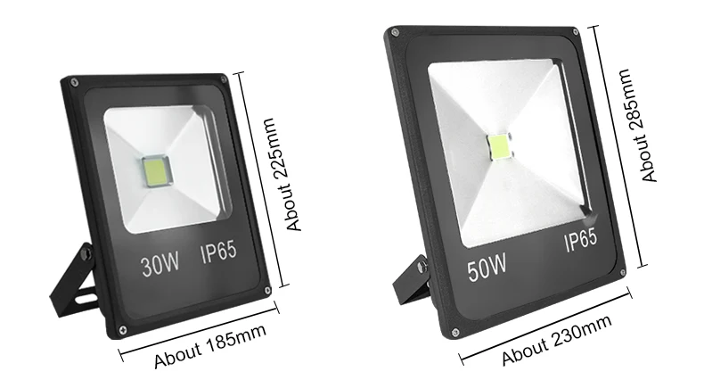 30 watt led flood light LED Flood Light Outdoor Lamp Led Spotlight Reflector Sensor Floodlight 10W 20W 30W 50W Waterproof Garden 12V 220V 110V Lighting led flood