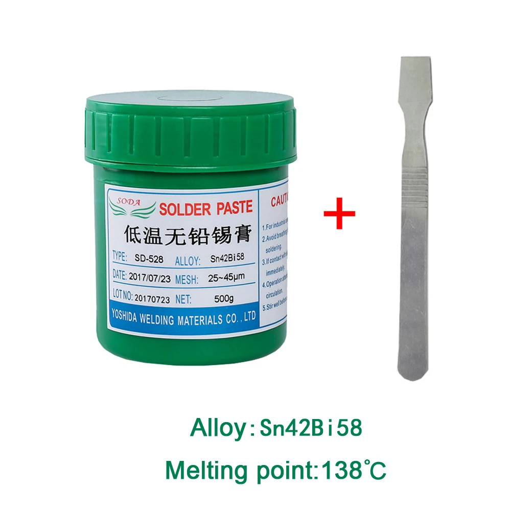 Sd528 Solder Paste Low Temperature Noclean Smt Leadfree Led Smt