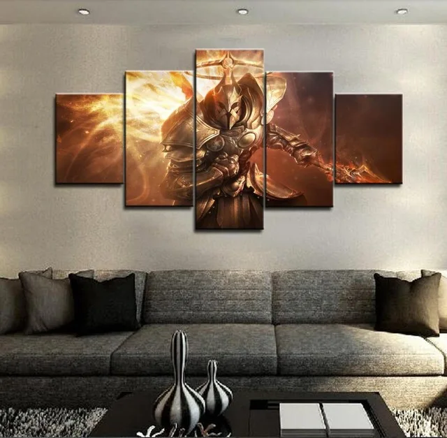 5 панель Доктор Кто Эйб Линкольн вампир Охотник стены искусства холст|wall art canvas|art