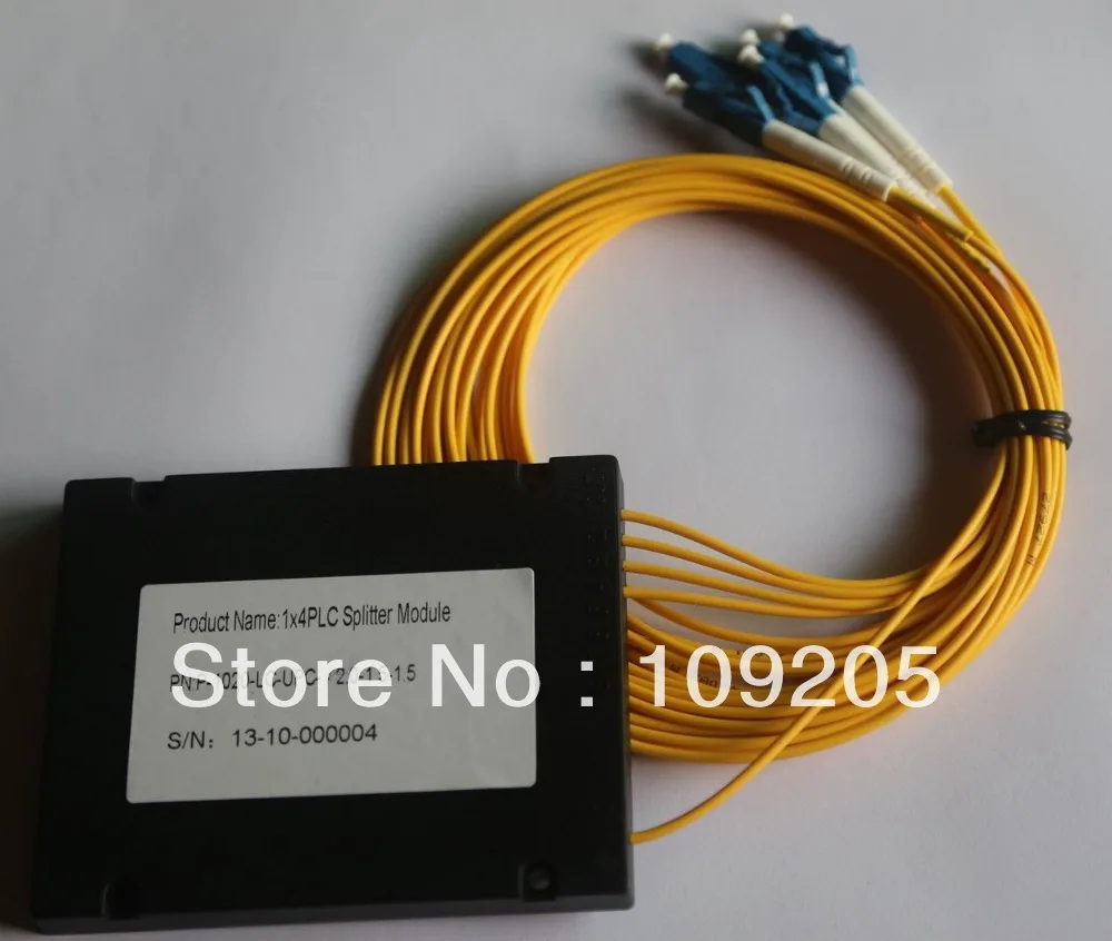

1*4 PLC Fiber Optical Splitter LC/PC connector plc splitter