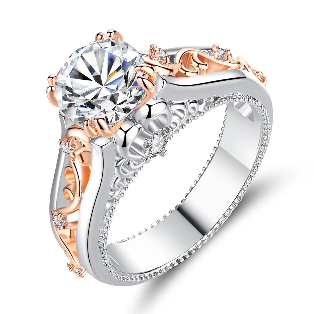 Classic Silver 925 Jewelry Wedding Fine For Women golden Charm MDFWRKEM | Украшения и аксессуары