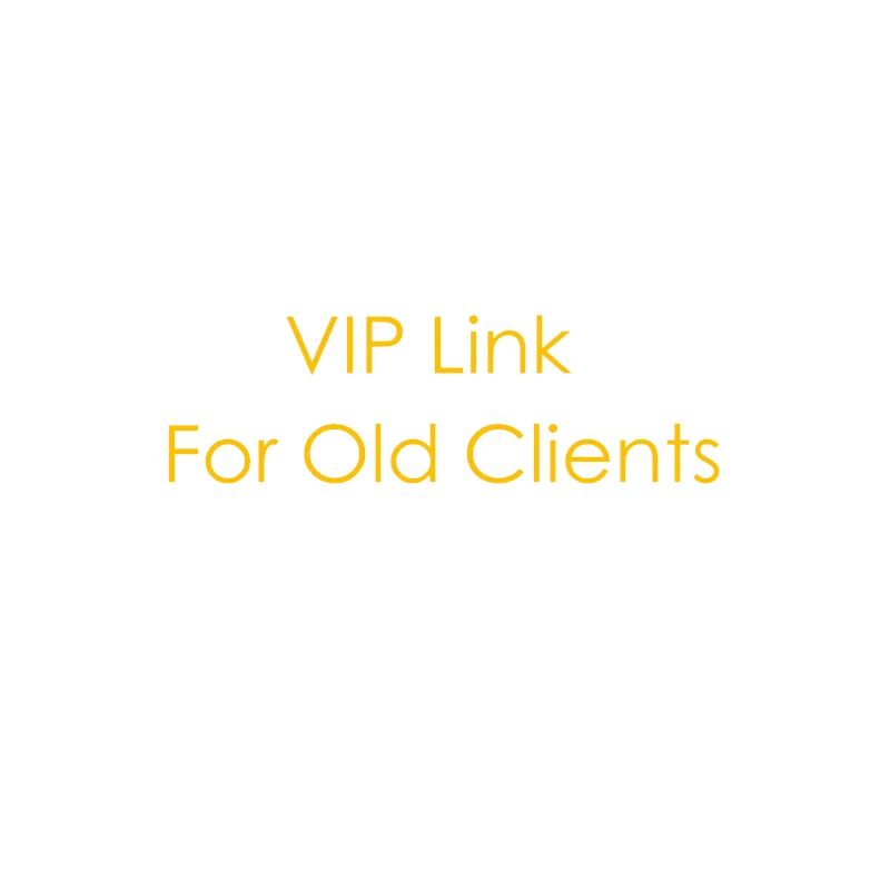 

1pc Cute Plush Toys VIP Link for Old Customers Birthday Christmas Gift