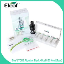 Большая распродажа! Электронная сигарета eleaf Lyche атомайзер w/5 шт. двойная катушка подарок или 1 РБА головка подарок боковое наполнение простота использования Лучшая цена