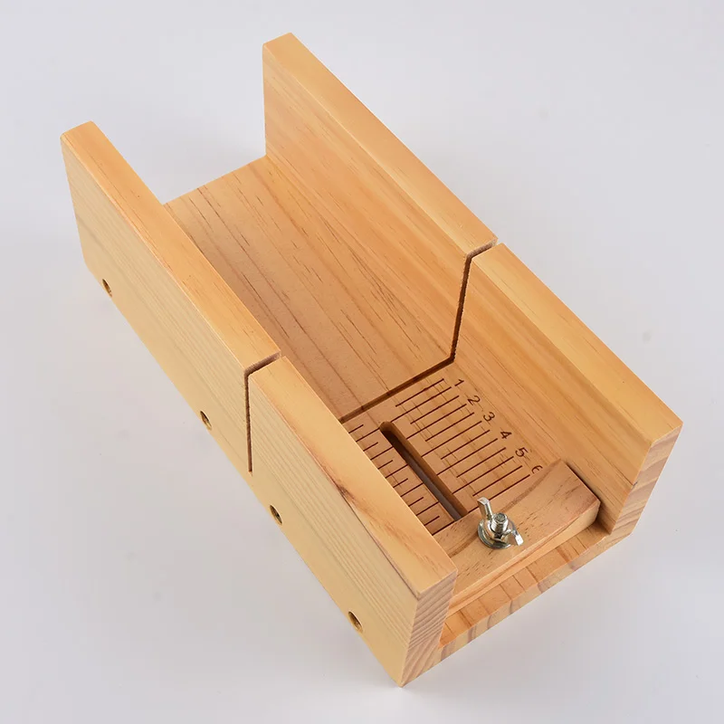 Wood Cutting Box Набор инструментов для резки мыла, ремонтная форма для мыла, нож для мыла, прямо из нержавеющей стали - Цвет: Wood Cutting Box