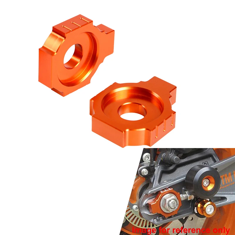 

Rear Axle Spindle Chain Adjuster For KTM RC125 RC200 RC390 2014-2019 125 200 390 Duke 2011-2015 2016 2017 2018 2019 RC 125 390