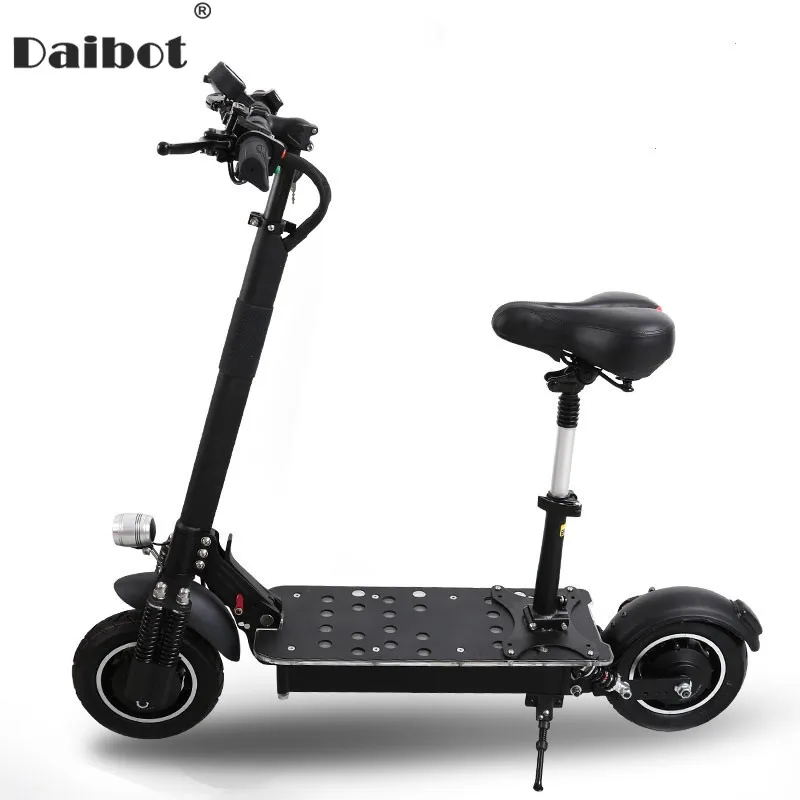 UBGO Powerful Electric Scooter 10 Inch 52V/60V Electric Scooters Double Drive with Oil Brake Adult Electric Scooter 2000W Motor 