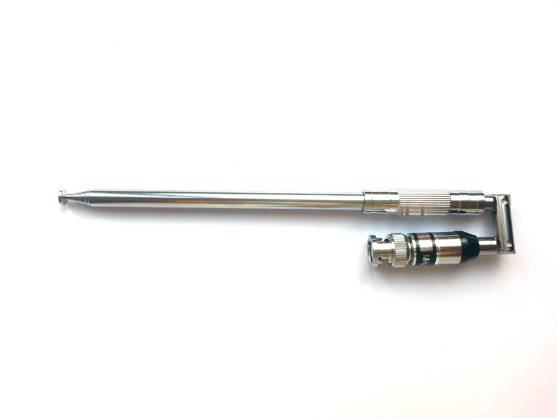 BNC retractable small attenna for ST-7C 7w fm transmitter broadcast free shipping | Электроника