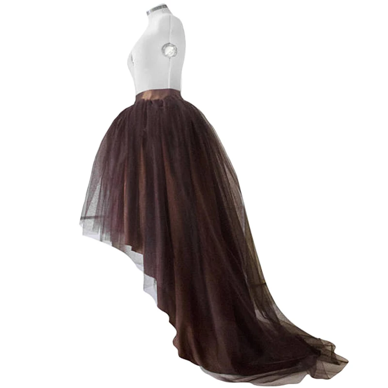High Low A Line Wome's Skirts Fashion Beautiful Custom Made Formal
