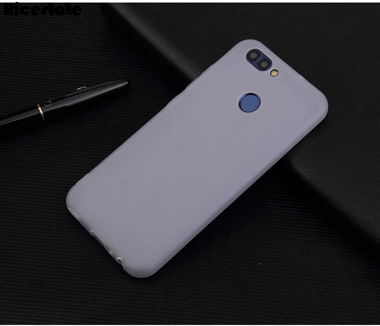Чехол для Huawei Honor 10 Lite P20 Pro P Smart Enjoy 7S Nova 2 прозрачная однотонная задняя крышка