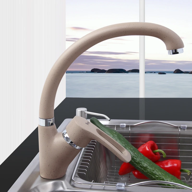 Frap New Modern Multicolor Spray painting Kitchen Faucet Cold and Hot Water Mixer Tap Single Handle 360 Rotation Torneiras F4166 Frap New Modern Multicolor Spray painting Kitchen Faucet Cold and Hot Water Mixer Tap Single Handle 360 Rotation Torneiras F4166