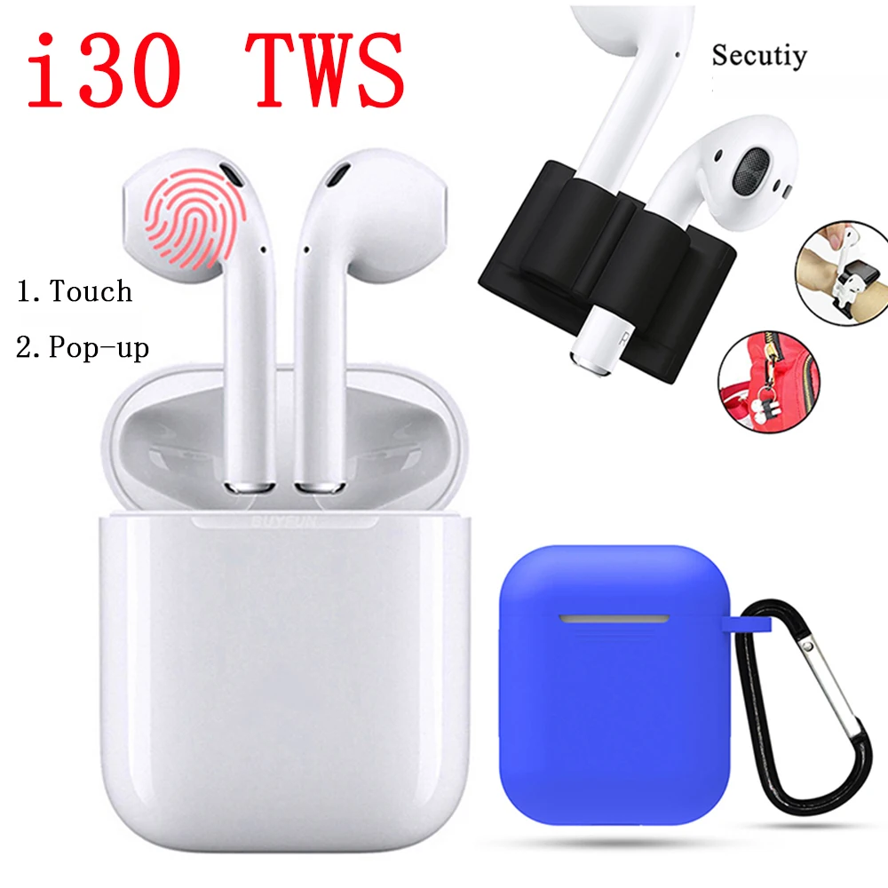 

I30 TWS Pop up 1:1 PK W1 chip Bluetooth Earbuds Air Wireless Earphone pods i9S i10 i12 i11 LK-TE9 i10 tws i15 i16 i20 i60 tws