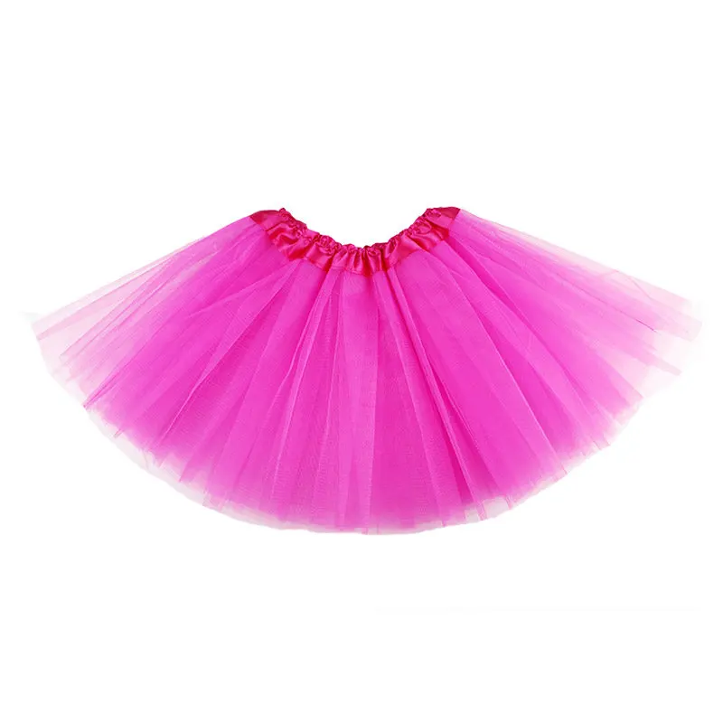 Hot pink tutu Комплект из 4 предметов для маленьких девочек Фея Бабочка костюм комплект с крыльями для бальных танцев юбка-пачка палочка и повязка на голову для девочек мини-юбка принцессы пачки - Цвет: Hot pink tutu