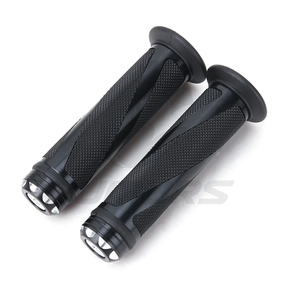 OUMURS Motorcycle Handle Grip 7/8"22mm Handlebar CNC Aluminium Motorbike Universal Dirt Pit Bike Handlear Grips For Suzuki Honda