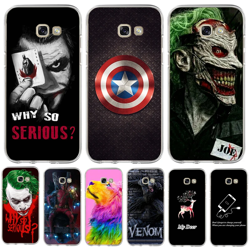 

Joker venom For Samsung Galaxy S6 S7 S8 S9 S10 Edge Plus S10e A3 A5 2016 Phone Case back cover Soft TPU Silicone coque Mickey